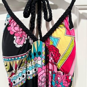 Vibrant Floral Maxi Dress